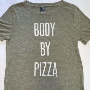 Graphic Shirt “Body By Pizza”